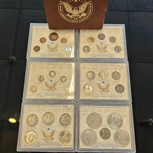 150 Years of America Most Famous Coins COMPLETE Set by American Historic Society